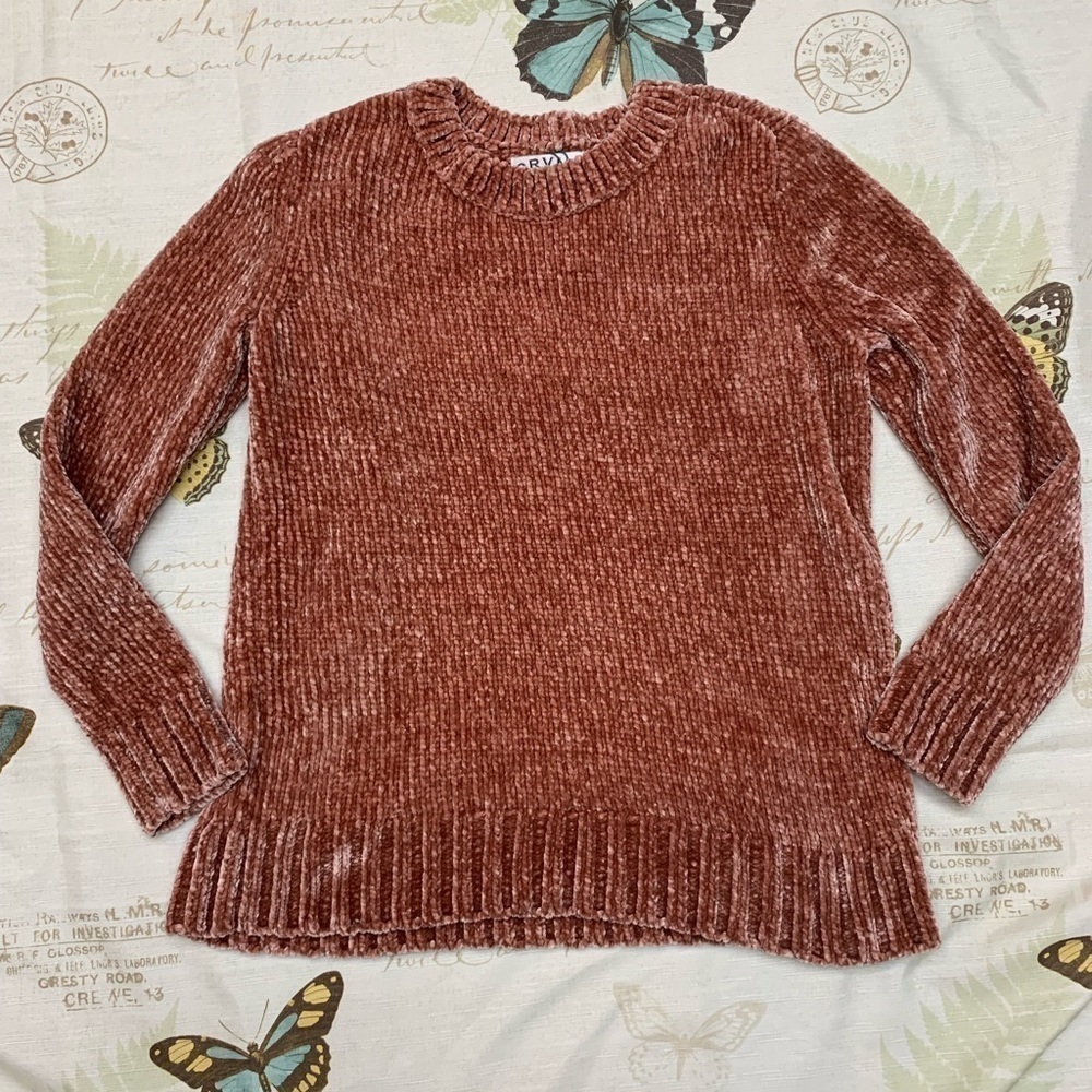 Women’s Orvis‎ chenille crewneck pullover sweater